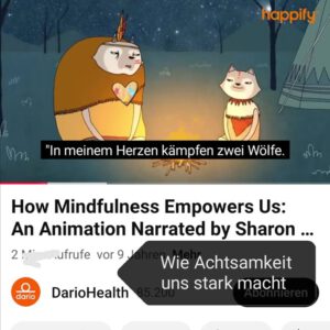 Welchen Wolf fütterst du - Wie Achtsamkeit uns innerlich stark macht